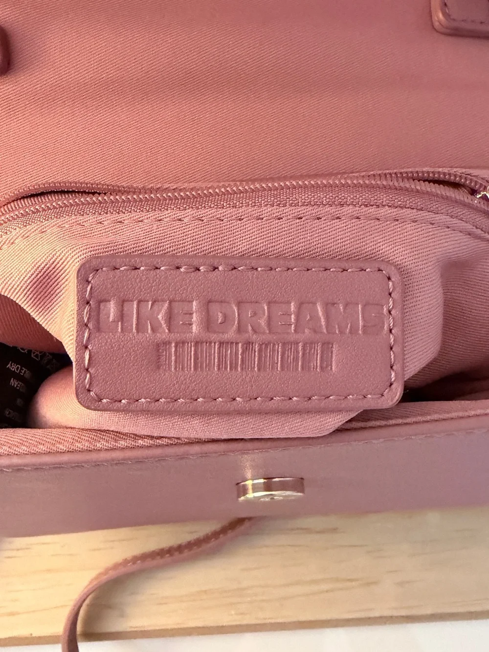Like Dreams Mauve Pink Chain-Handle Crossbody Bag